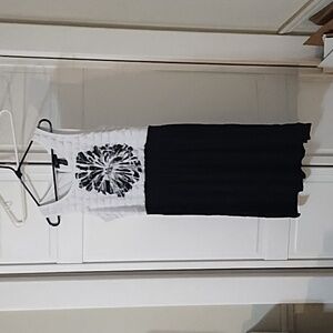 Style & co black white dress